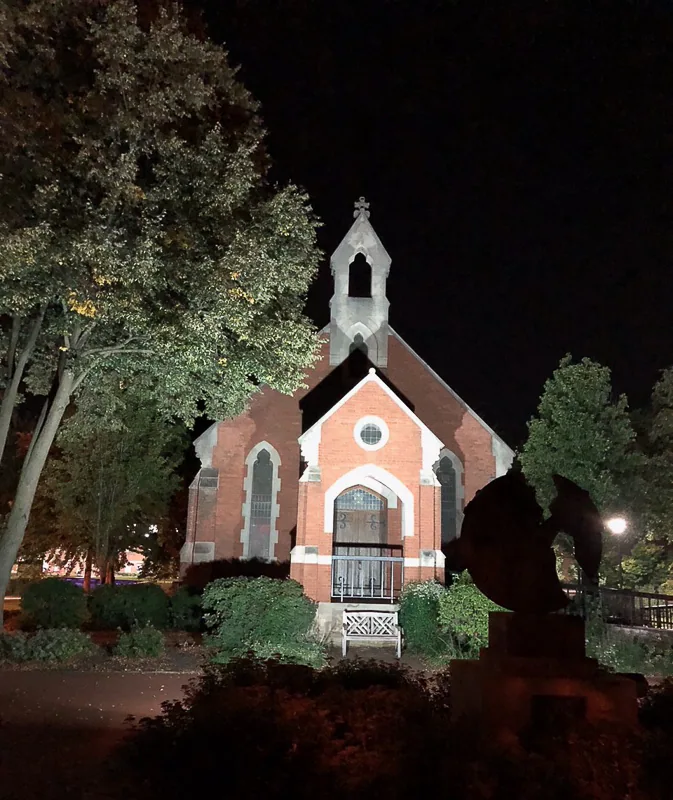 Original Presbyterian Chapel 1852, University of Dubuque, IA - Alysson Kollmann, 9/12/21