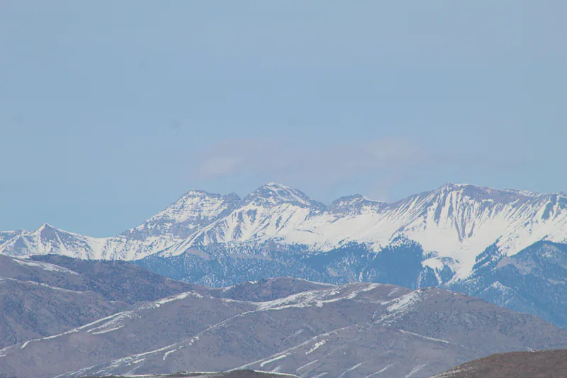 Mount Borah, Highest Peak in Idaho - Ken Swaim, 3/7/21